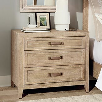 Courtland 3 Drawer Nightstand